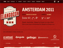 Tablet Screenshot of 2011.djangocon.eu